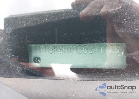 2016 Ford Explorer Platinum z USA, uszkodzony, nr VIN 1FM5K8HT3GGC41125